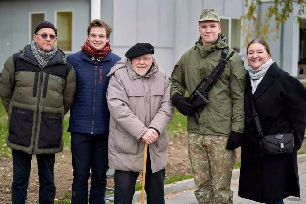 Landsbergio Sūnus 2023 metais tarnavo kariuomėneje nuotrauka